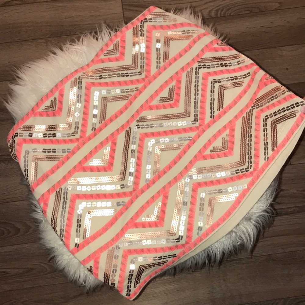 Express body-con mini skirt